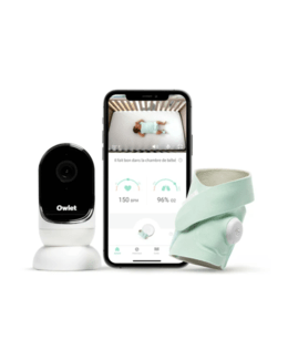 Owlet Monitor Duo : Smart Sock 3 + Caméra HD
