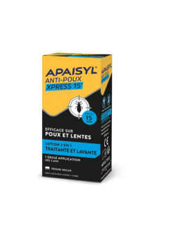 Anti-poux xpress 15' Apaisyl Poux