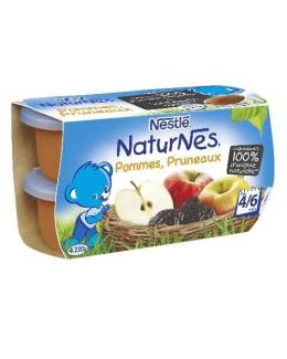 Naturnes - Compote Pommes Pruneaux