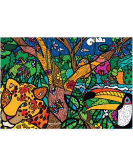 Puzzle Romero Britto - Amazon