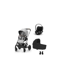 Poussette Trio Balios S Lux + Siège Auto Cloud T I-Size  + Nacelle Cot S