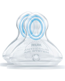 Tétines silicone First choice+ Air control taille 2, perçage L