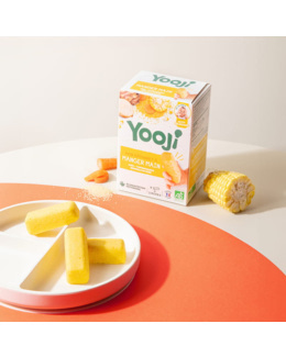 Bâtonnet manger main : Maïs, semoule de maïs