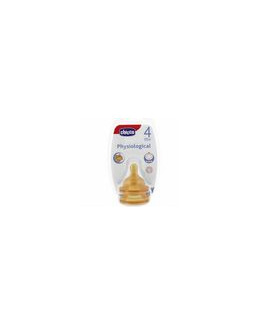 Lot de 2 tétines physiologiques anti-hoquet - 4 mois et +