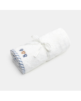 Couverture imprimée chats et soft boa