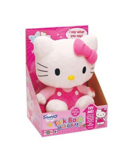 Peluche parlante anglais Hello Kitty
