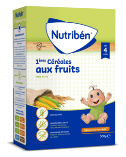 Premières céréales aux fruits