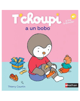 Livre T'choupi a un bobo