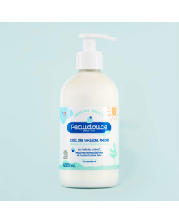 Lait de toilette bébé bio
