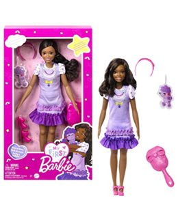 Poupée Ma Première Barbie - Brooklyn avec caniche