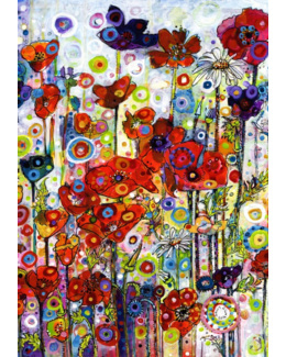 Puzzle Sally Rich - Poppies