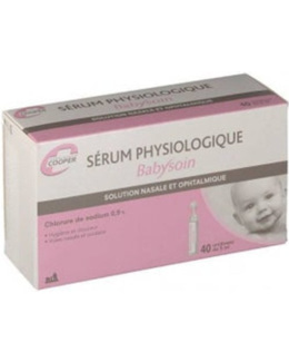 Sérum Physiologique Babysoin