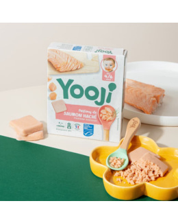Haché de Saumon sauvage pour bébé