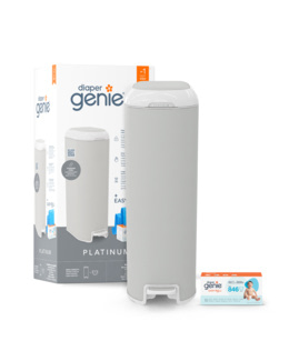 Poubelle à couches Platinum