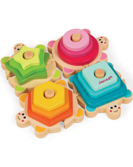 Tortues à empiler I wood