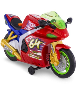 Ma superbe moto lumières et sons