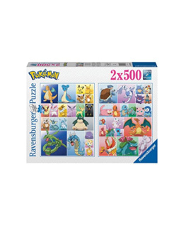 Puzzle - Pokémon - 2x500 pièces
