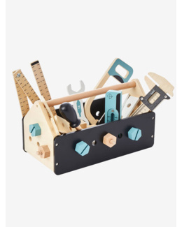 Boîte à outils du bricoleur en bois FSC
