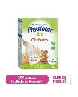 PharmaVie - Physiolac Céréales Bio B/200g