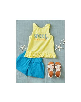 Set T-shirt + short citrons
