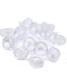 Protecteur sécuritaire en silicone pour coins de table