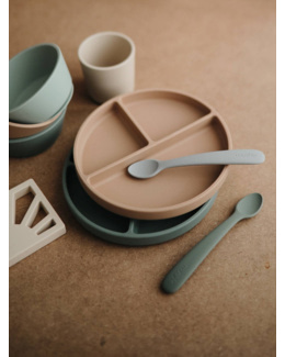 Assiette compartimentée