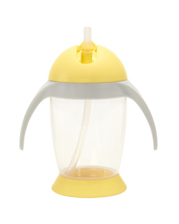 Tasse d'apprentissage à paille et anses 180 ml