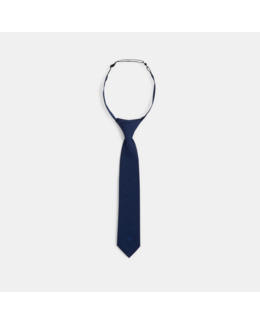 Cravate unie pour enfant bleu garçon