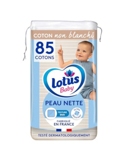 Carrés coton Peau Nette
