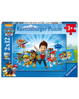 Puzzle - Ryder et la Pat‘Patrouille - 2x12 pièces