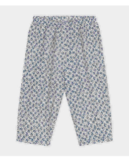 Pantalon en gaze de coton imprimé bébé Avalanche Incognito