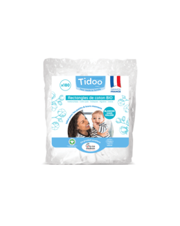 Rectangles de coton BIO