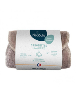 Pack 5 lingettes