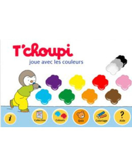 T'choupi joue avec les couleurs