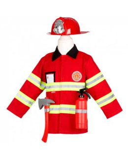 Veste de pompier avec accessoires
