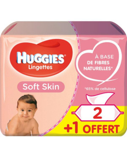 Lingettes Soft Skin
