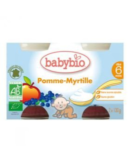 Crème pomme myrtille