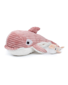 Peluche Morfalou l'orque maman & bébé Les Ptipotos