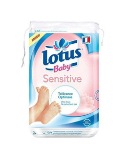 Lotus baby sensitive carrés coton