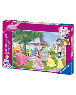 Puzzle - Princesses magiques - Disney - 2x20 pièces