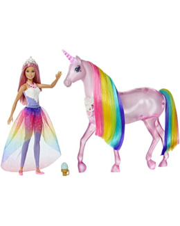 Barbie - Dreamtopia - Licorne Lumières Magiques
