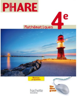 Phare Mathématiques 4e - Livre élève Grand format - Edition 2011