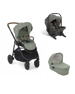 Poussette trio versatrax + siège auto sprint + nacelle ramble xl