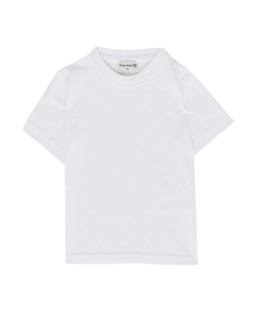 T-shirt uni KIDS - coton - Blanc