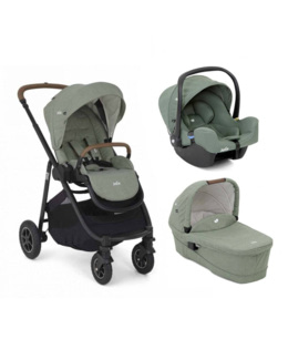 Poussette trio versatrax + siège auto i-snug 2 + nacelle ramble xl 