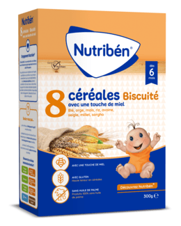 8 céréales et miel biscuité