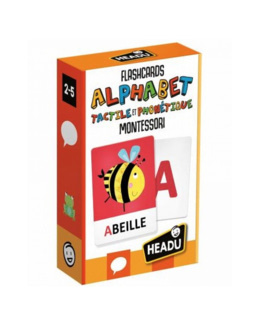 Flashcards Alphabet Tactile et Phonetique