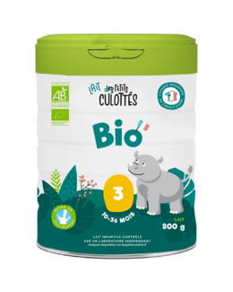 Lait de croissance Bio 3ème âge de 10 à 36 mois