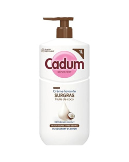 Crème douche à l'huile de coco