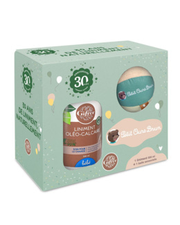 Coffret Liniment Oléo-Calcaire + Balle Sensorielle